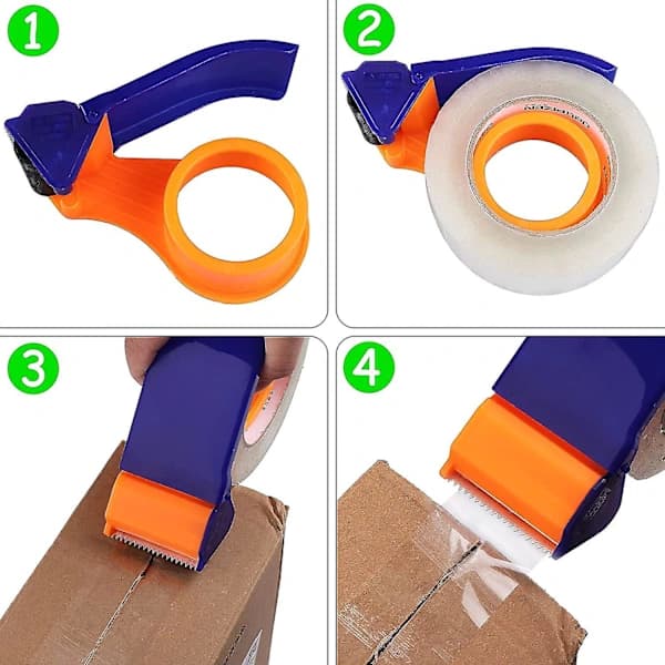 3-delt teipdispenser 4-5 universal forseglingsmaskin teipholder