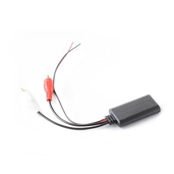 Bluetooth AUX-mottakermodul 2 RCA-kabeladapter Bilradio Stereo