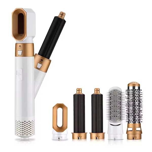 Air Styler - Ammattimainen 5-in-1 monitoiminen hiustenkuivaaja GOLD