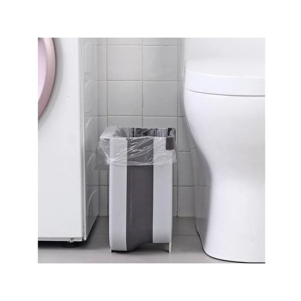 Hopfällbar Soptunna / Hängande Korg - För bioavfall 8L_QQ