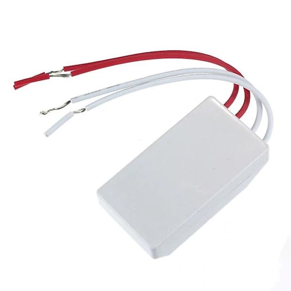 AC 220V til 12V 20-60W Halogenlampe LED-driver Strømforsyningstransformator Hvit