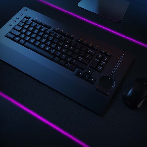 Gaming LED RGB Musemåtte 80x30cm_qq