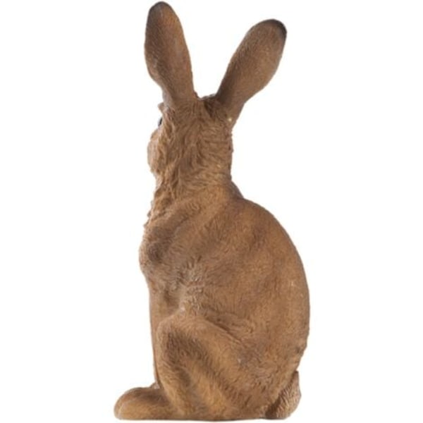 QQU-Sittande Hare Figur - L 11,2 x D 9 x H 23,9 cm - Polyresin - Fri Frakt