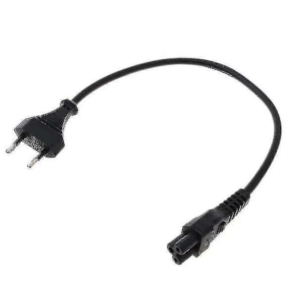Strømadapterkabel Eu 2-benet Han Til Iec 320 C5 Mky Til Bærbar Computer Strømforsyning 3 []