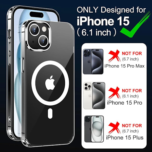iPhone 15 skal - extra stöttåligt˜QD
