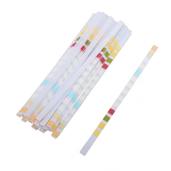 50 stk. PH-teststrimler 14 i 1 alkalinitetshårdhed PH-testpapir til pooldrikkevand Spa