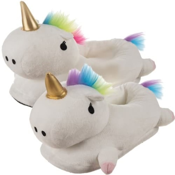 Tøfler Enhjørning / Unicorn - 34-38_QQ
