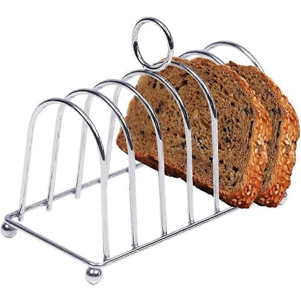\"QD\" Rustfri Hesteskoformet Brødrister Display Hjemmekøkken Rister Udendørs Camping Picnic Brød Ristestativ Hjem Udendørs Køkken