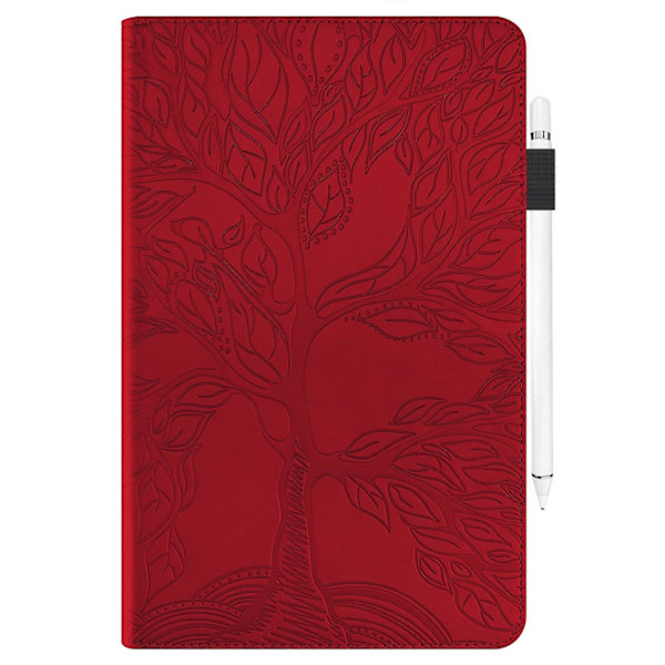 Lærfodral for Huawei Mediapad M5 10,8 tommer_nzywt Red