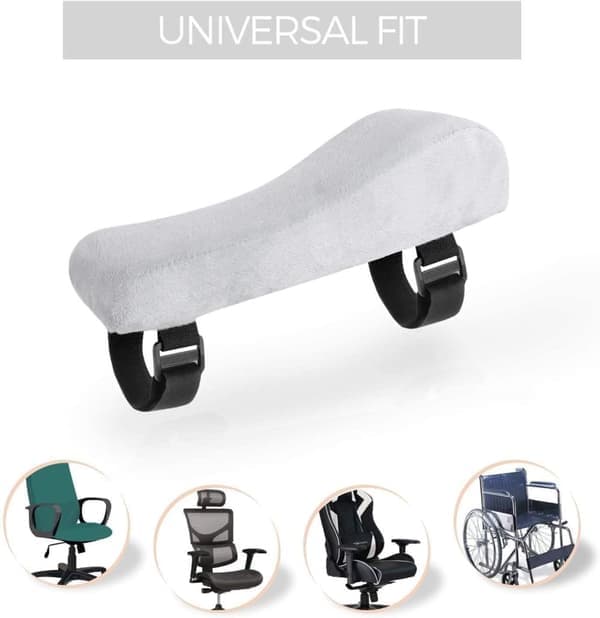 Svart Kvalitets Armlene / Armleneputer Memory Foam