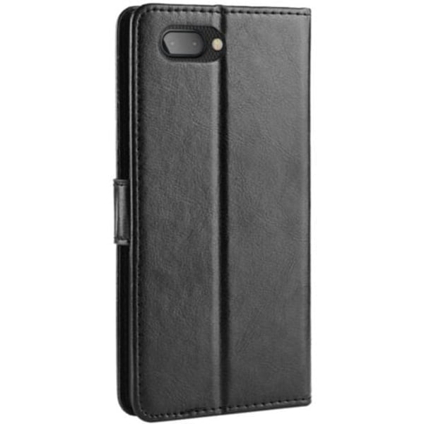 QU/Lämplig för BlackBerry Key2 mobiltelefonfodral Skyddsfodral för BlackBerry KEY2 [Högkvalitativt PU-läderfodral] [Skyddande f