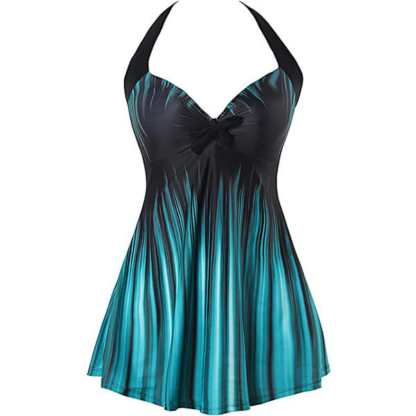 Dame Blomstrete Badedrakt Gradient M˜QD