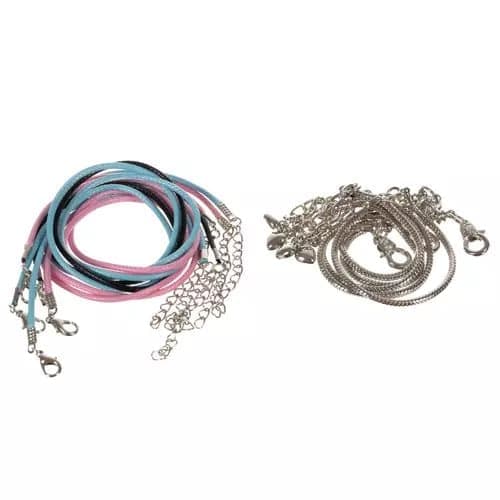 Smykkefremstillingssæt til børn – DIY armbånd og halskæder