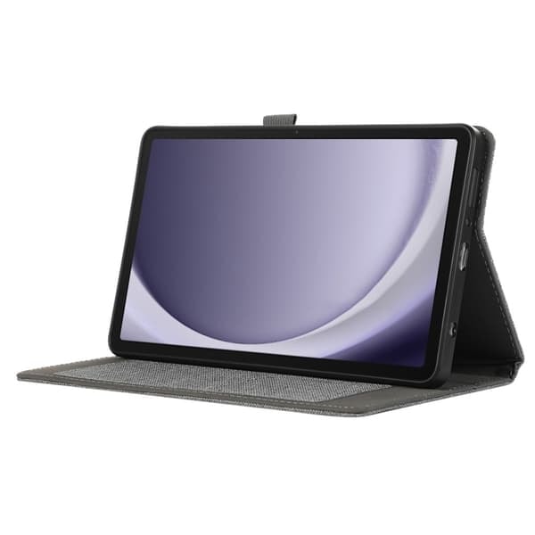 \"QD\" Samsung Galaxy Tab A9+ Taitettava kotelo korttipidike Kangaskuvio