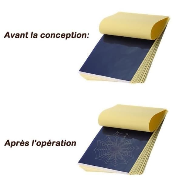/QD/Värmeöverföringsark - Ospecificerad - 100 ark - 21 cm x 29,7 cm - Vit - 960g