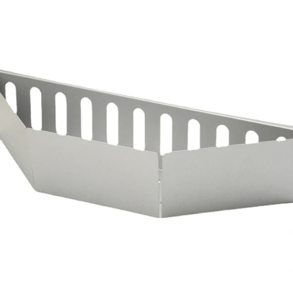 Kulkurve til Weber 7403, briketholdere i rustfrit stål til 57 cm og større kulgrill, 2-pak