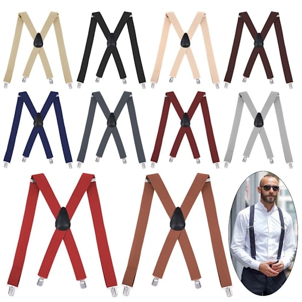 [QD] Seler for menn Elastiske seler 9