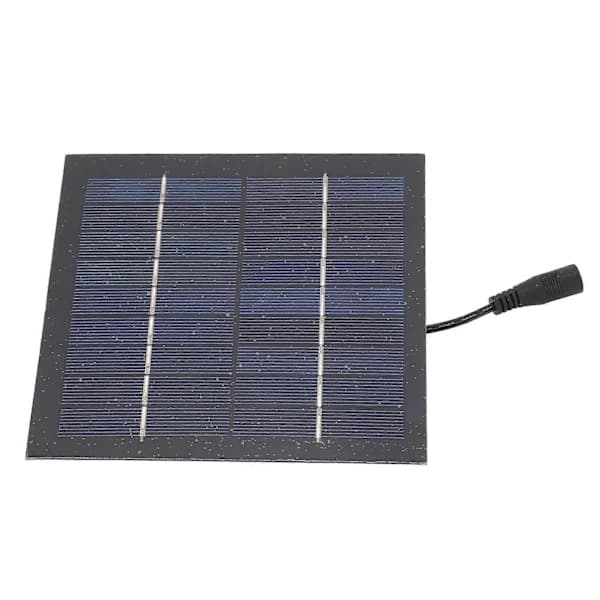 Solcellsdriven Fläkt Effektiv Värmeavledning Ventilation 50W Solpanel Fläkt Kit 512V