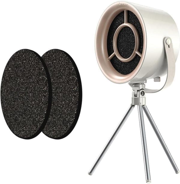 Bærbar mini emhætte – mobil udsugsventilator til grill, camping, køkken & rejse