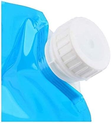 Vikbar 2-pack 10-liters vattentank, för vandring, camping, picknick, resor, grillning