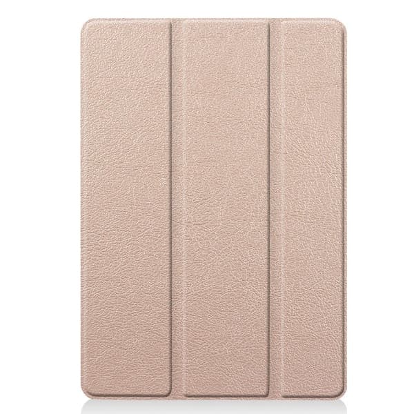 \"QD\" Apple iPad 10.2 2021/2020/2019 Ohut kolmiosainen suojakotelo - Kulta