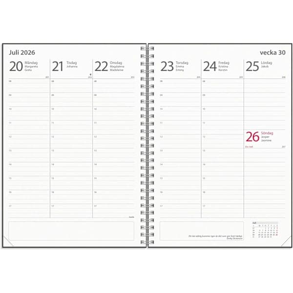 Kalender 25/26 Studie A5 Stein