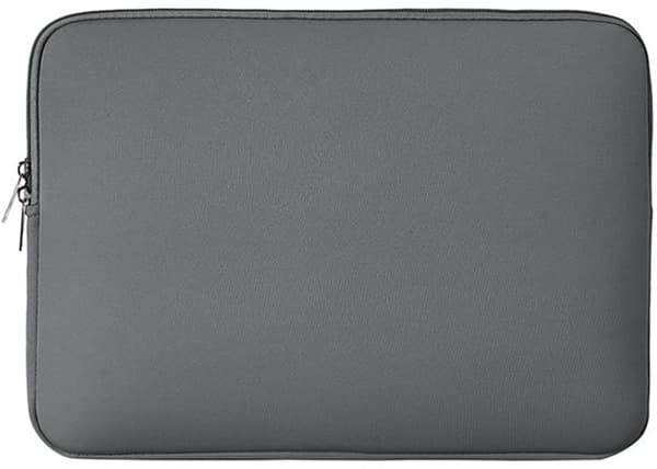 13 tommer laptop sleeve Stødabsorberende ridsefast polstret etui til MacBook Notebook Chromebook Grå