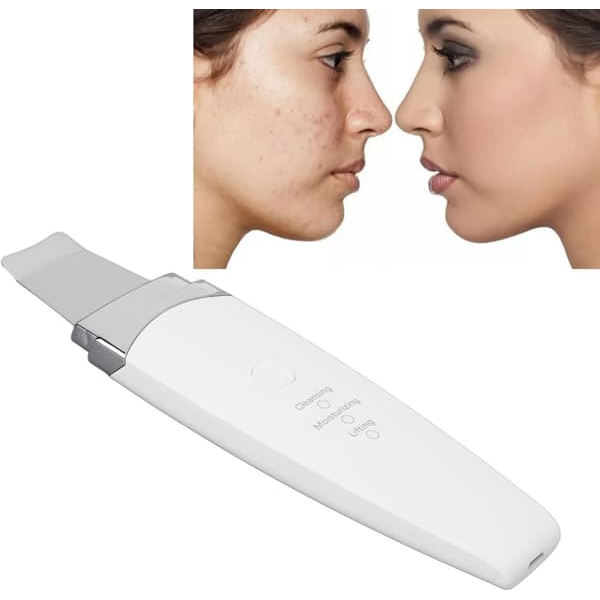 Ultralyds-ansigtsrenser til peeling Hvid