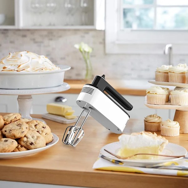 QU.Blender Portabel Elektrisk Mjölkskummare Skummaskin Handhållen Skummare Höga Hastigheter Drinkmixer Kaffeskumningsstav 6 Stavkonfiguration EU 221117