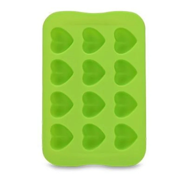 Isform / Chokoladeform / Geléform - Silikone - Hjerteformet