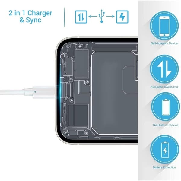 3X Lightning USB -kaapeli Applelle (2 metriä)_qq