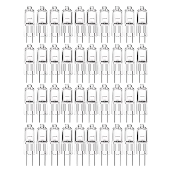QD-20-pack G4 halogenlampor 10W 12V - Varmvit