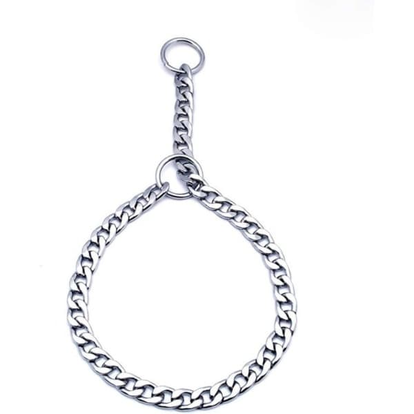 Hundehalsbånd i rustfritt stål, 30 mm