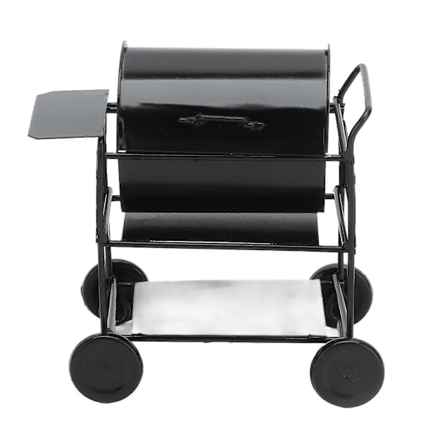 Mini BBQ Grilli 1:12 Pienoiskohtaus Eksklusiivinen Kaunis Elävä Keittiökalustomalli Nukkekodin Tarvikkeet