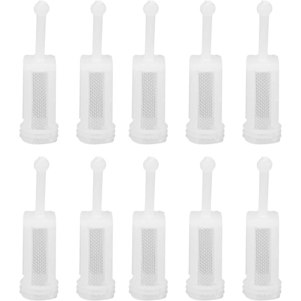10 stk Spraypistolfilter Nylon Fint Nettet Bil Lakkering Pistol Filter Sil for Fargesprøyte