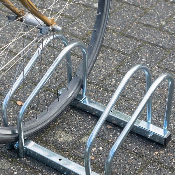 /QD/ Sykkelstativ for 2 sykler - Aluminium