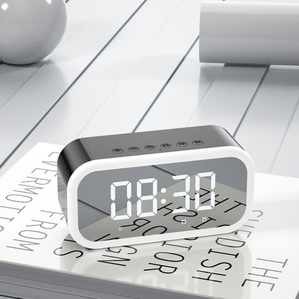 Bluetooth-högtalare med väckarklocka