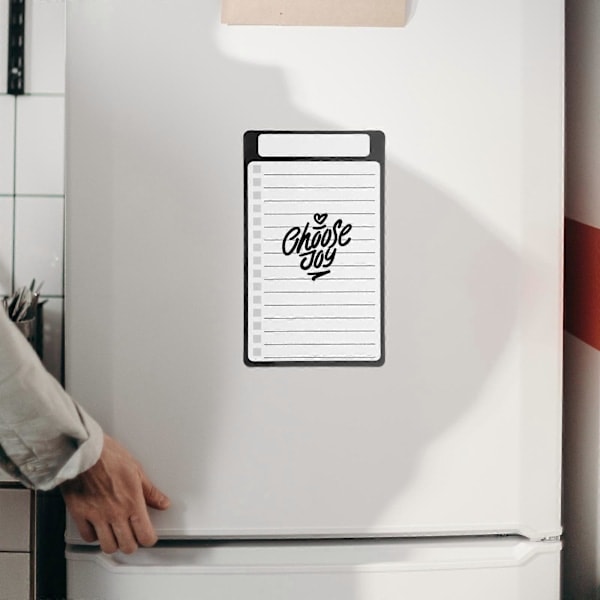 QU/Magnetisk Køleskabsnotesblok Magnetisk Madliste To-Do-Liste Pad Memo Notesblok