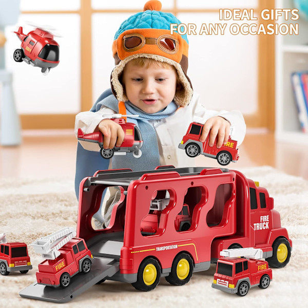 Lelut pojille ja tytöille 3-6 vuotta - 5-in-1 kuorma-auto*QN