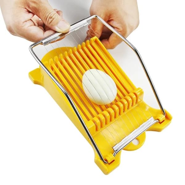 Kutter - Lunsjkjøttkutter - Eggkutter - Tomat Banan Soppkutter - Flerbrukskutter med rustfri ståltråd