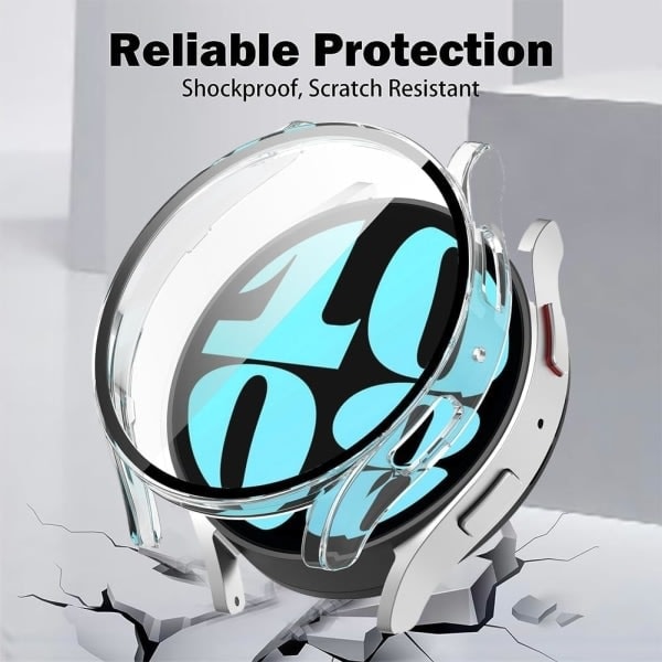 \"QD\" 4-pak etuier til Samsung Galaxy Watch 6 44mm Fleksibel