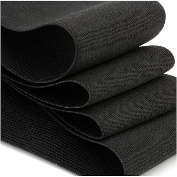 QD High Quality Elastic Bands, Good Elastic Knitted Elastic Band for Wigs, Easy to Use Sewing Elastic for Waistbands, Shorts, Skirts, Customizable