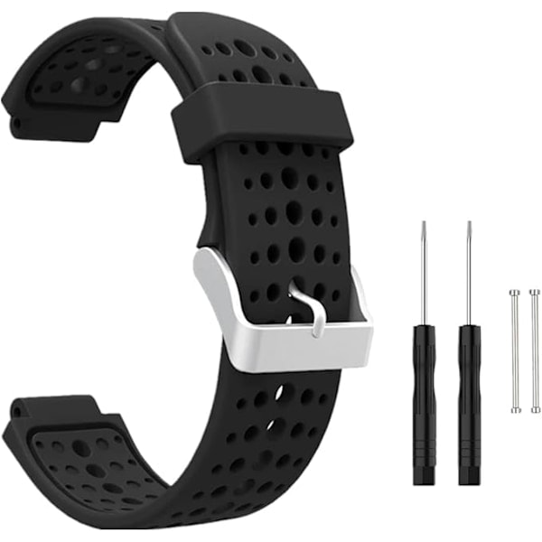 [QD] Ersättningsarmband för Garmin Approach S20/S5/S6, klockarmband sportarmband för Garmin Forerunner 220/230/630/620/235 XT/735XT