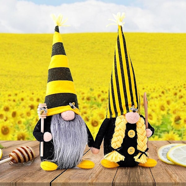 [QD] Humla Bietje Gnome Lang Hatt Skandinavisk Tomte Nisse Svensk Alv Hjem Gård Kjøkkendekorasjon