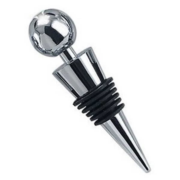 3-Pack Vinkorkar i Metall – Vinpropp Vinförslutare Silver_qq