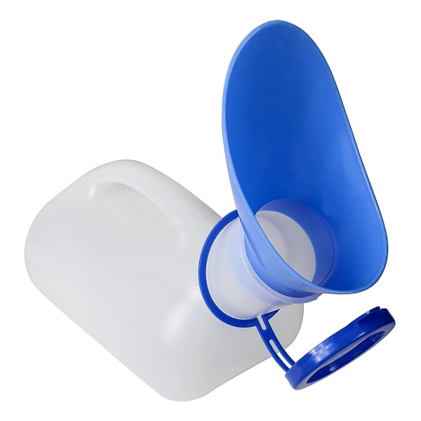 1000ml unisex virtsapullo virtsapullot Toliet pissapullo Kestävä kannettava virtsapullo wc-pullo_qu 0.1