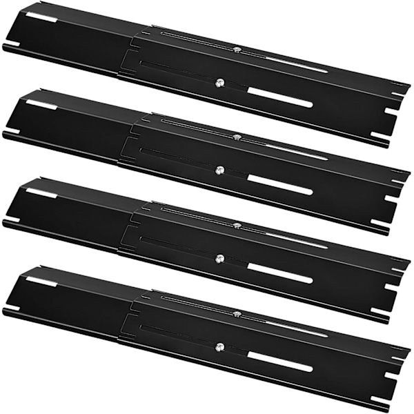 TCGG-4st Justerbara Värmediffusorer, 30-53 cm Värmeplatta Gasgrillset Grilltillbehör för de flesta gasgrillar Universal Ersättningsdel_QUU