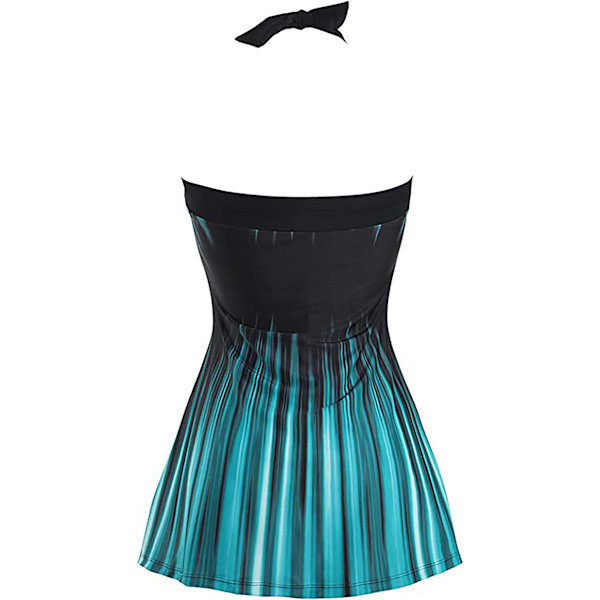 Dame Blomstrete Badedrakt Gradient M˜QD