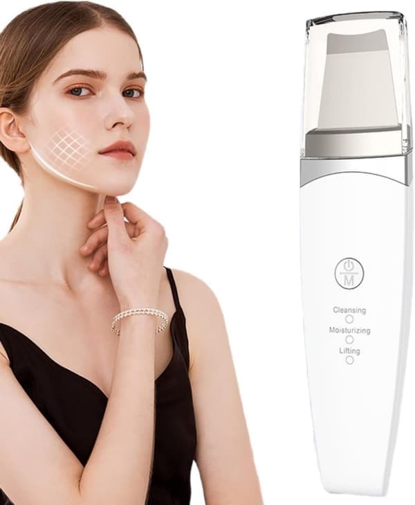 Ultralyd Ansiktsrenser for Peeling Hvit