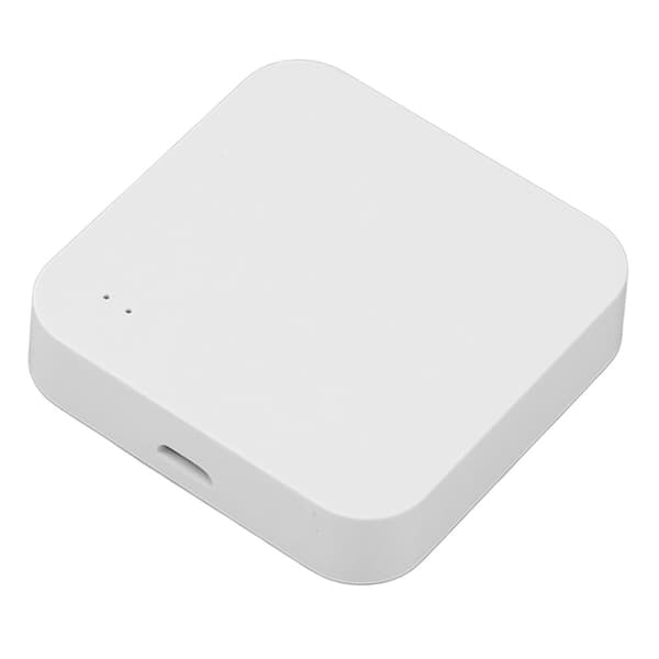 Smart Gateway 2.4GHZ WiFi til Zigbee DC 5V 1A WiFi trådløs Gateway til lysapparater